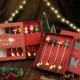 thumbnail image 2 of Decoraciones navideñas Decoración de mesa navideña para el hogar Juego de cubiertos de acero inoxidable Cucharas y tenedores Árbol de Navidad de alce Regalos de Año Nuevo 2024 Navidad 2023, 2 of 5