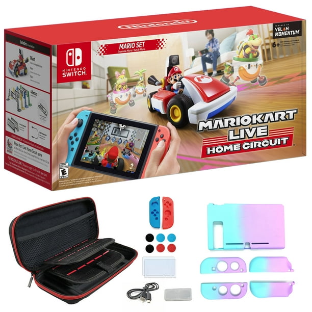 Nintendo 2020 Newest Mario Kart Live Home Circuit Set Edition Console Not Included Holiday Family Christmas Gift Gaming 12 In 1 Carrying Case Bundle For Switch Red Com - Mario Kart Live Home Circuit Decoration Kit Promo Code