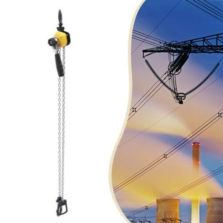 

Mini Lever Block Chain Hoist Ratchet Type Come Along Puller 5 FT Lift 0.25-Ton