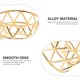thumbnail image 3 of unbranded 6Ud De Servilleta Dorados Para De En Bares, Y Eventos, 3 of 6