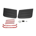 thumbnail image 1 of 2 cubiertas de ventilación para capó, color negro, para Ford Mustang 2018-2019., 1 of 14