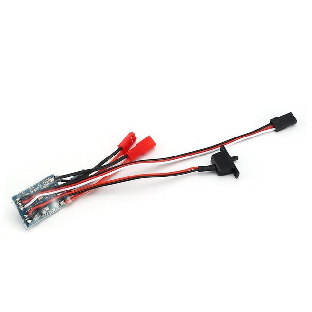 10a Esc cepillado con freno para 1/12 1/16 1/18 1/24 Rc Car Crawler Wpl Afortunado Sencillez