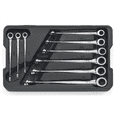 thumbnail image 2 of 9 Piece SAE X Beam Ratcheting Combo Wrench Set, 2 of 2