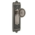 thumbnail image 2 of Grandeur Winsol_Prv_234 Windsor Solid Brass Rose Privacy Door Knob Set - Bronze, 2 of 6