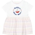 thumbnail image 3 of Inktastic Daddy's First Mate Girls Baby Dress, 3 of 5