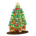 thumbnail image 3 of Christmas Tree Diamond Art Kit, DIY Hanging Ornament for Adults and Beginners, Tree Window Wall Decor and Handmade Gift, 3 of 7