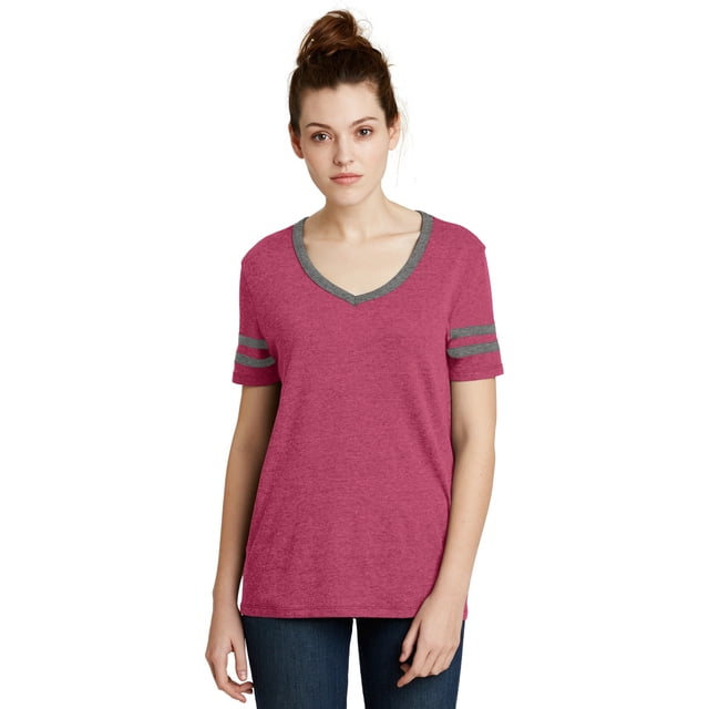 Camiseta alternativa Varsity para mujer, Venture Pink/Coal, S Ropa alternativa 05058BP-VPCO-S