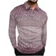 thumbnail image 2 of Blusa y camisa de manga larga con cuello vuelto para hombre, jersey de solapa, manga corta, deportiva, de manga corta, blusa de poliéster para hombre, 2 of 5
