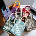 thumbnail image 4 of Bolso para teléfono móvil a cuadros, bolso de mensajero para mujer, mini bolso pequeño, lindo y ligero, bolso de mano para las cuatro estaciones, bolso de punto, 4 of 6