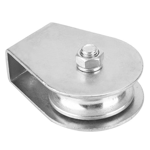 Pulley Block Wheel,0.3 Tons Loading Single Pulley Block Pulley Lifting Wheel Finest Materials