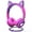Hot Pink/Purple, variant on FosPower Kids Headset with LED Light Up Cat Ears, Wired 3.5mm On Ear Audio Kids Headphones with Laced Tangle Free Cable (Max 85dB)