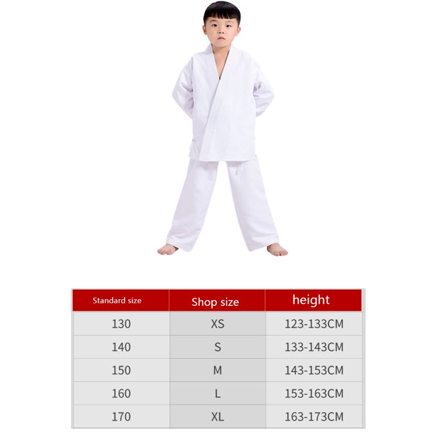 Soidarity Taekwondo Karate traje niños adultos artes marciales blusa pantalones disfraces Boxeo blanco S Soidarity CE0699-01B