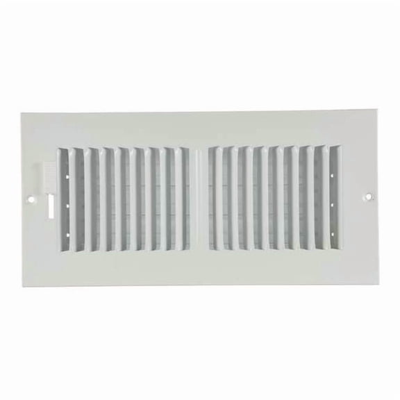 Manufacturer Varies Sidewall/Ceiling Register 5.75 X 11.75, White, Steel 4JRN9