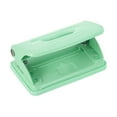 thumbnail image 3 of Uxcell 1/4" 2 Hole Paper Punch Metal Hole Puncher 8 Sheet Punch Capacity Hole Punch Office and Home, Green, 3 of 6
