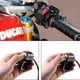 thumbnail image 2 of Interruptor de botón para manillar de motocicleta ATV de 12 V, 22 mm (7/8"), luz de emergencia, luz antiniebla, freno, encendido y apagado (rojo), 2 of 5