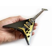 Signature Black V 10 Inch Miniature Guitar Replica Collectible