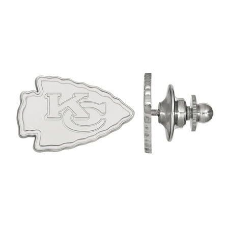 LogoArt® Sterling Silver Kansas City Chiefs Lapel Pin
