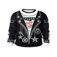 thumbnail image 1 of Ugly Christmas Sweatshirt Men Women Crew Neck Sweatshirt, 1 of 4