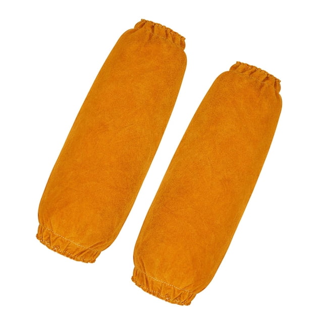 HILABEE Arm Protection for Welder Welder Accessories Protective Welding Work Sleeves Yellow