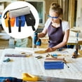 thumbnail image 4 of 4 Packs Small Tool Pouch Zipper Tool Bags Canvas Waterproof Versatile Hand Zippered Tool Pouches, 4 of 10