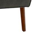 thumbnail image 5 of Convenience Concepts Take a Seat Andy Accent Chair, Dark Gray Fabri/Espresso Legs, 5 of 11