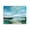 Lochside Clouds Horizon Serenity, variant on Stupell Industries Contemporary Sun Bleached Crossing Black Framed Print Under Glass, 16 x 13, by NLS Design