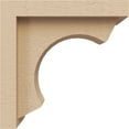 thumbnail image 3 of 3"W x 6"D x 6"H Classic Emerson Rough Cedar Woodgrain TimberThane Corbel, Primed Tan, 3 of 6