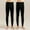 c04Black, variant on USNSM 2PC Mens Thermal Leggings, Fleece Lined Thermal Underwear Bottoms Solid Color Soft Comfortable Full Length Leggings Blue XL