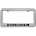 thumbnail image 1 of There's No Crying In Softball - Sports License Plate Frame, 1 of 1