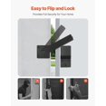 thumbnail image 4 of Flip Gate Latch, Metal Heavy Duty Gate Latches, Flip Latch Hardware with High, 4 of 5