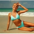 thumbnail image 4 of Women's Crochet Lace Bikini Two Piece Triangle Swimsuit Sexy Bathing Suits, 4 of 6