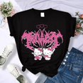 thumbnail image 1 of Camiseta de Manga Y2k de Anime japonés Hello Kitty para mujer, novedad de 2024, 1 of 5