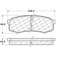 thumbnail image 2 of Disc Brake Pad Set, 2 of 4