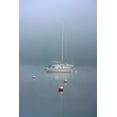 thumbnail image 2 of Tammy Putman 13x18 White Modern Wood Framed Wall Art Titled - Foggy Morning, 2 of 5