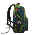 thumbnail image 3 of Fotbe Realistic Style Wolf Warrior Mochila Casual con Estampado para Escuela, Viajes y Actividades al Aire Libre - Duradera, Ligera y Cómoda, 3 of 5