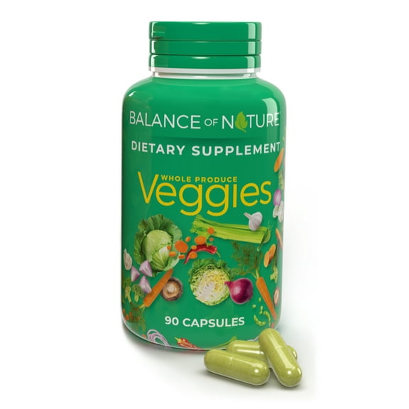 Balance of Nature Veggies Whole Food Supplement with Superfood Vegtables