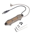 thumbnail image 1 of Soidarity Interruptor de presión remota para M-LOK/KEYMOD arma luz trasera doble botón al aire libre LED linterna PEQ 16A M3X Accesorios No.02 Soidarity OD000588-02, 1 of 6