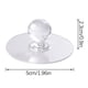 thumbnail image 3 of Handle Hook Wardrobe Cabinet Crystal Door Knob Kitchen Cabinet Door Handle Self Adhesive Knob Closet Door Knob No Drilled Knob Transparent Door Handle, 3 of 7