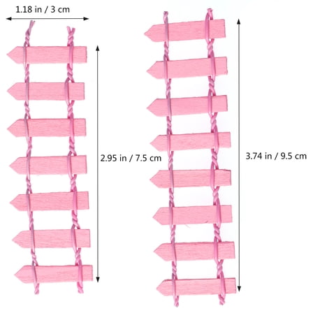 unbranded  Mini Fairy Garden Outdoor Decor Doll House Toy Toys Child Pink