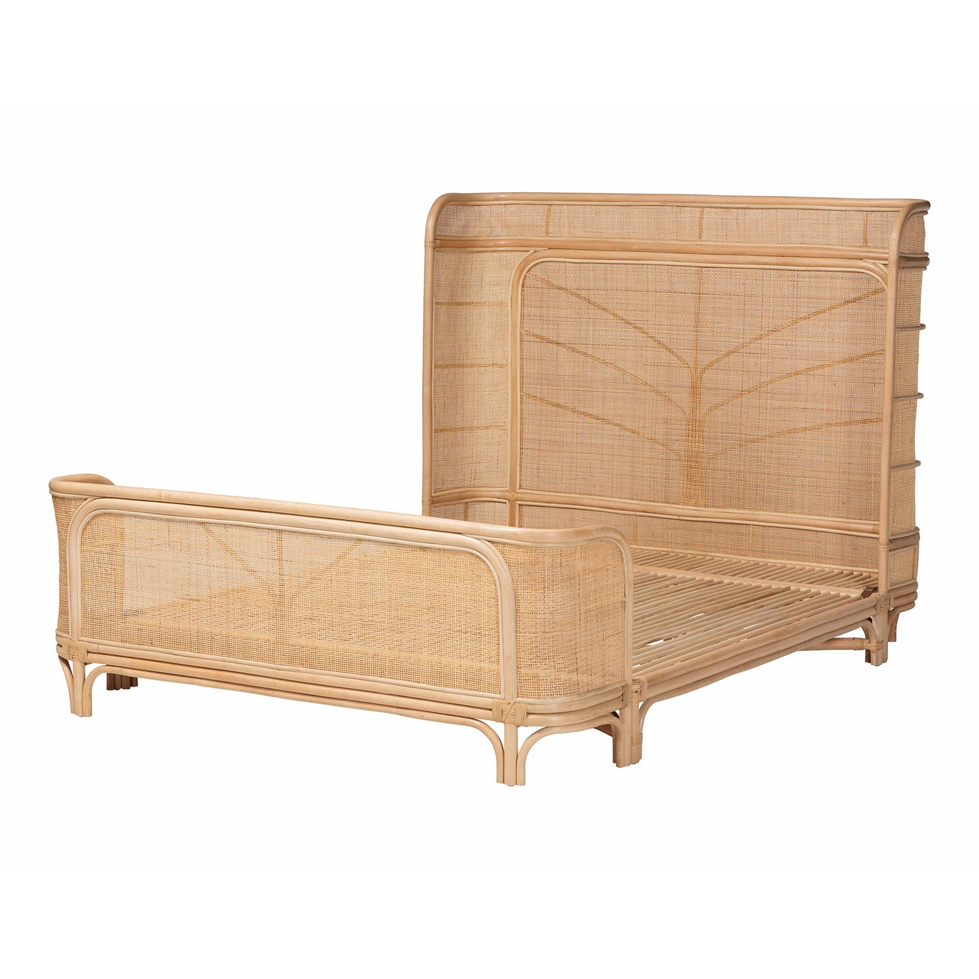 bali & pari pari Boho Bed, Queen, Natural