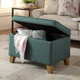 thumbnail image 3 of HomePop Pouf de Rangement, 3 of 5