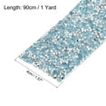 thumbnail image 2 of 1 Roll 1 Yard Self Adhesive Crystal Rhinestone Diamond Ribbon for Arts & Crafts Project Light Blue, 2 of 5