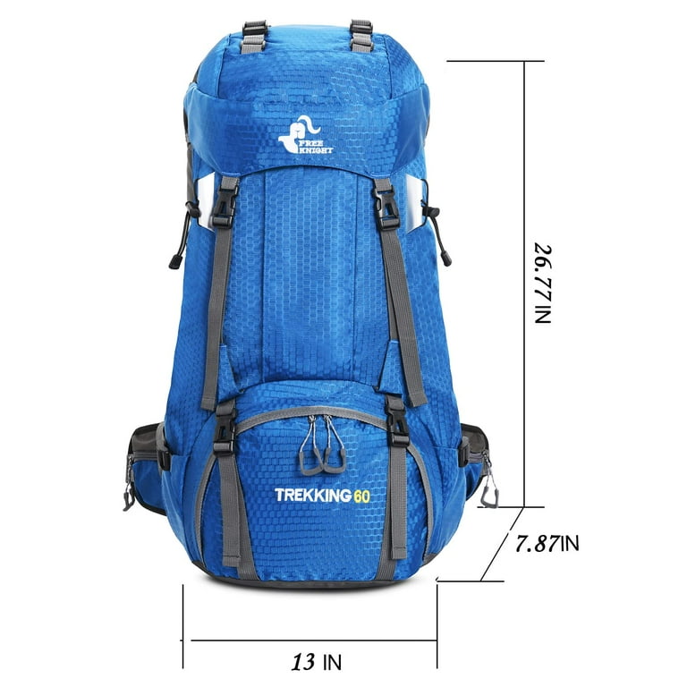 PACOLO 60L Outdoor Adult Backpacking Gear: Lightweight Large Day Pack for  Hiking, Climbing, Camping - Walmart.com