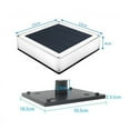 thumbnail image 2 of LED Solar LED Post Luz de Alto Brillo Impáfica Post Solar Post Solar Post Para Jardín de Patio Al Aire Libre, 2 of 8