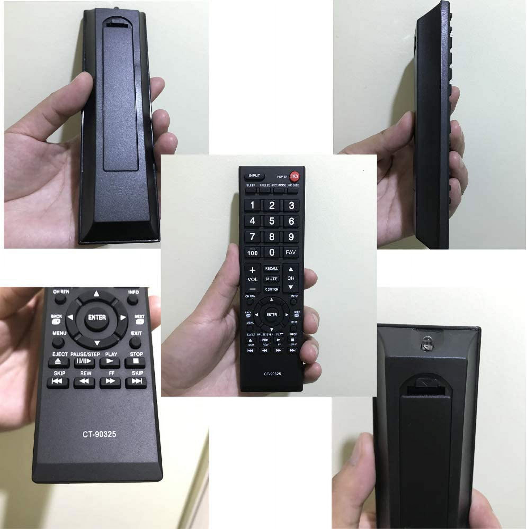 TV Remote CT-90325 for Toshiba 40E210U 40FT1U 19Sl400 19Sl400U