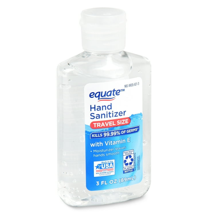 Equate travel size hand sanitizer deals