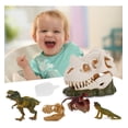 thumbnail image 2 of Shaoke Modelo de calavera de dinosaurio Decoración de dinosaurio, 2 of 5