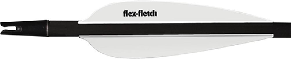 Flex Fletch Silent Knight 3" Flex2 Vanes 100 Pack Black 