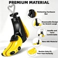thumbnail image 4 of KOOOGEAR Shoe Stretcher Boot Stretcher, Adjustable Width and Length Shoe Expander Shoe Widener Stretcher Women Men(Yellow), 4 of 6