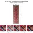 thumbnail image 2 of JV Home Runner Rug Napoli Red 2' x 7' Washable Rugs Anti Slip, 2 of 6